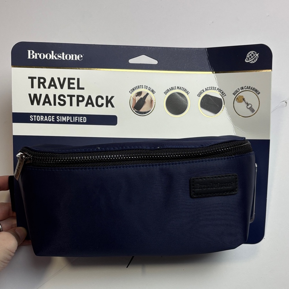 Brookstone blue Travel Waistpack‎